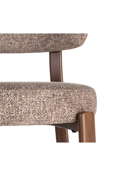 2 Chaises de Salle à Manger en Tissu – 3 Coloris