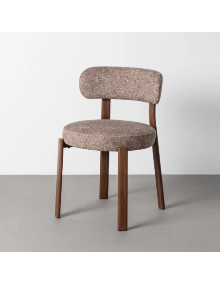 2 Chaises de Salle à Manger en Tissu – 3 Coloris