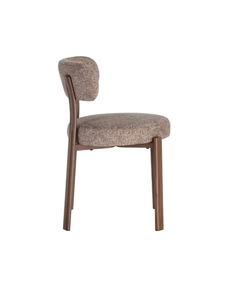 2 Chaises de Salle à Manger en Tissu – 3 Coloris