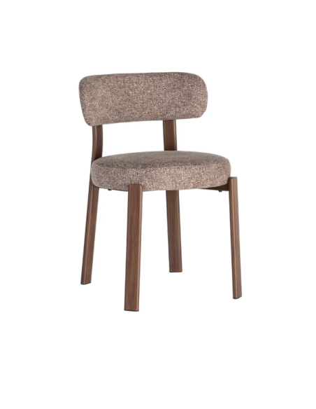 2 Chaises de Salle à Manger en Tissu – 3 Coloris