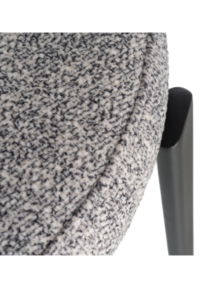 2 Chaises de Salle à Manger en Tissu – 3 Coloris