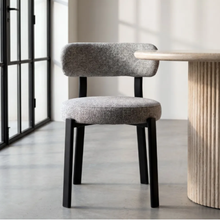 2 Chaises de Salle à Manger en Tissu...