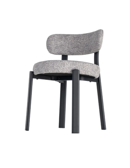 2 Chaises de Salle à Manger en Tissu – 3 Coloris