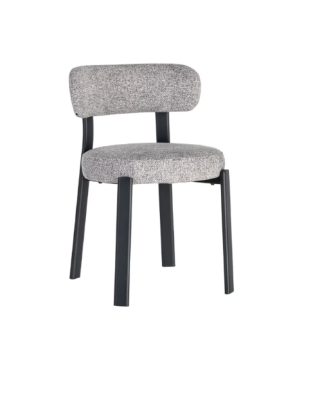 2 Chaises de Salle à Manger en Tissu – 3 Coloris