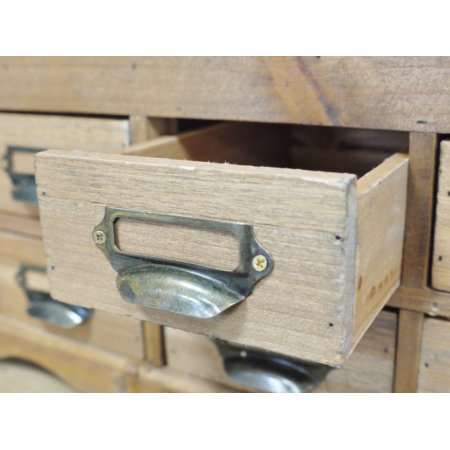 Casier de rangement en bois style...