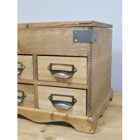 Casier de rangement en bois style...