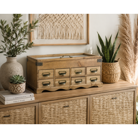 Casier de rangement en bois style...