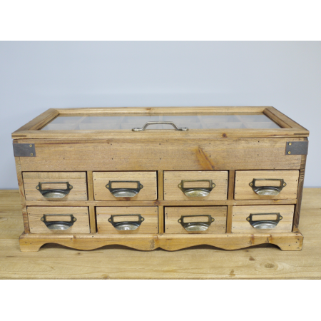 Casier de rangement en bois style...