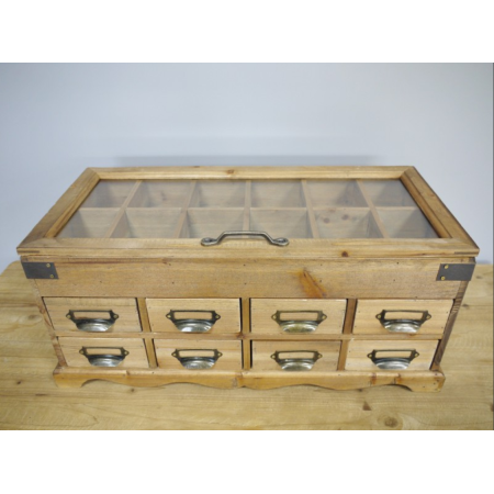 Casier de rangement en bois style...
