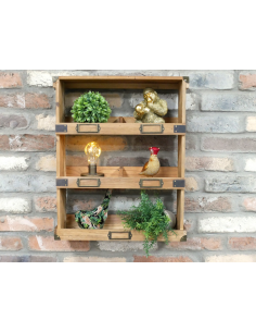 Étagère murale en bois de... 2