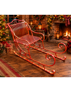 Traîneau géant du Père Noël...