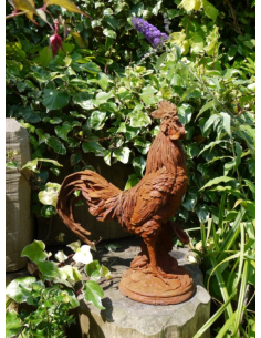 Grand coq décoratif en...