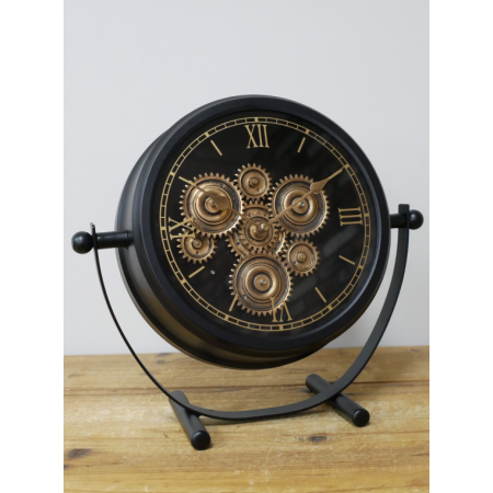Horloge industrielle à engrenages...