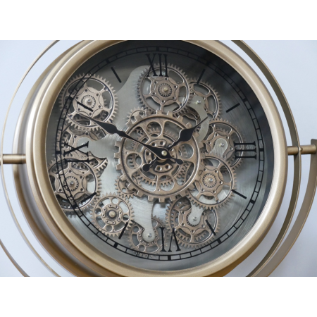 Grande horloge à engrenages mobiles...