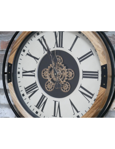 Grande horloge murale à... 2