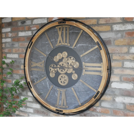 Horloge murale monumentale à...