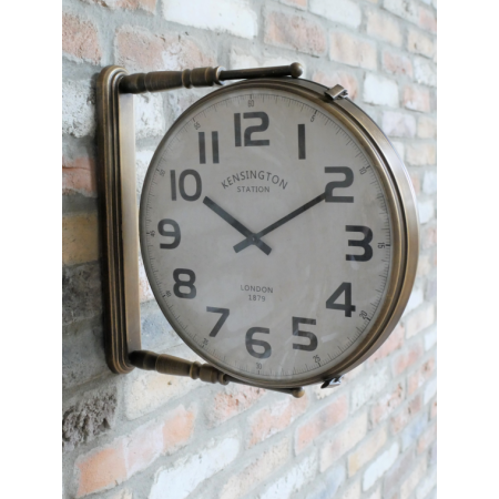 Horloge murale double face Kensington...