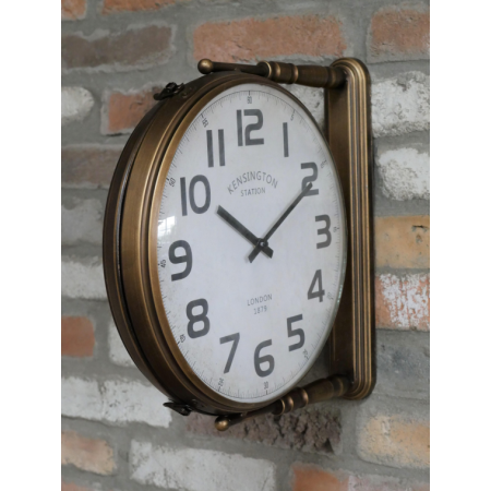 Horloge murale double face Kensington...