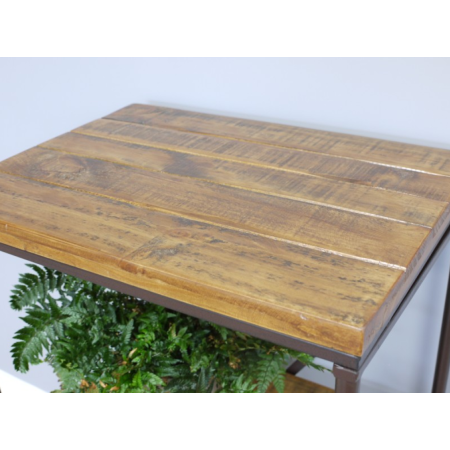 Étagère industrielle bois et métal –...