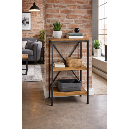 Étagère industrielle bois et métal –...