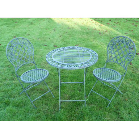 Ensemble table et 2 chaises de jardin...