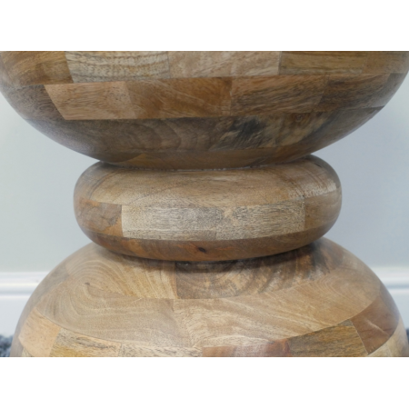 Table d'appoint en manguier au pied...