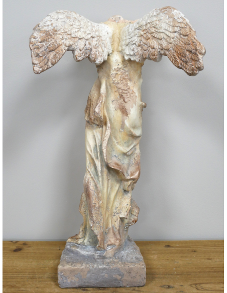 Statue femme ailée effet vieilli – Décoration 53 cm