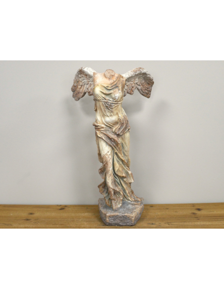 Statue femme ailée effet vieilli – Décoration 53 cm