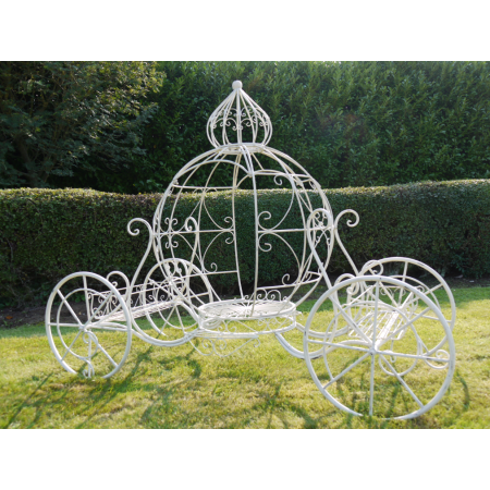 Carrosse de Cendrillon géant en métal...