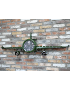 Grande horloge murale avion... 2