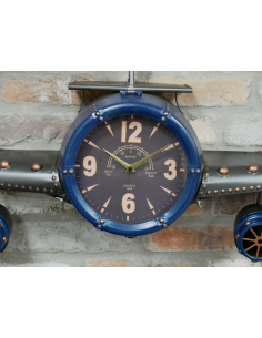 Grande horloge murale avion... 2