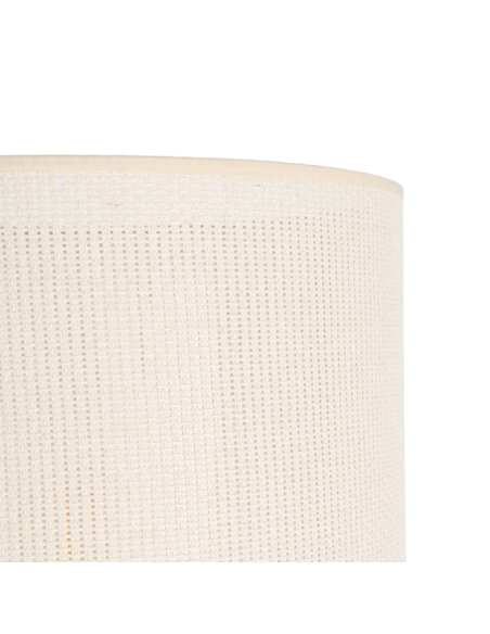 Lampadaire sculptural en céramique crème – 154,5 cm