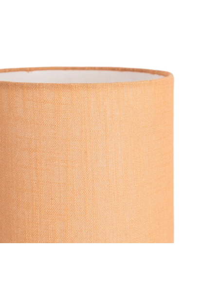 Lampe à poser en céramique blanche et dorée – 43 cm