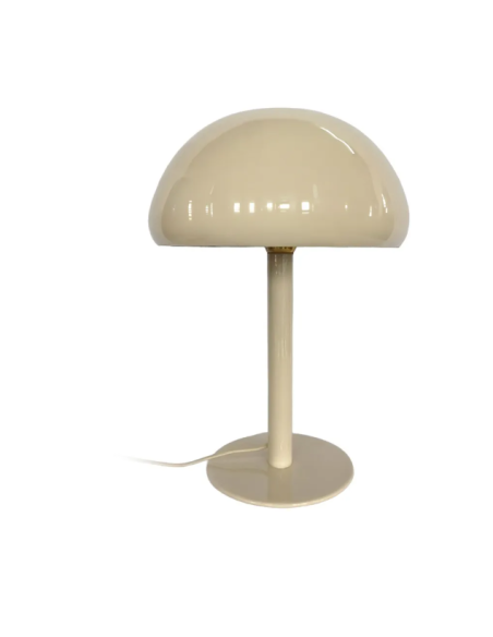 Lampe champignon en métal émaillé – 40 cm
