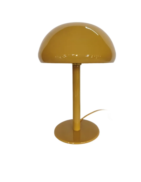 Lampe champignon en métal émaillé – 40 cm