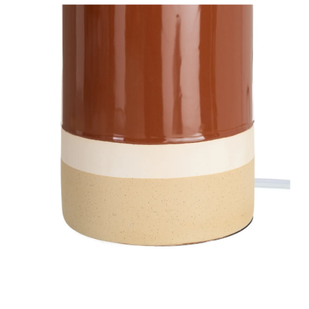 Lampadaire terracotta en céramique –...