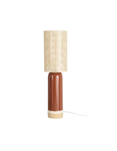 Lampadaire terracotta en...