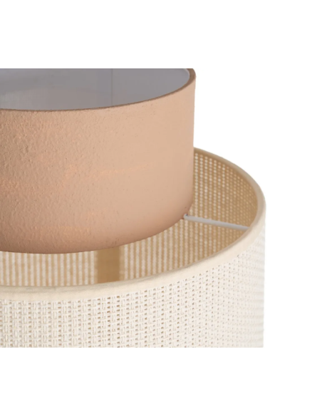 Lampadaire en céramique terracotta – Design rétro 118 cm