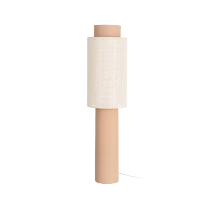 Lampadaire en céramique terracotta –...