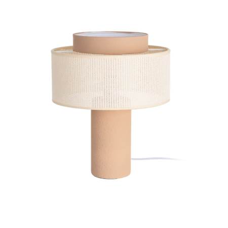Lampe à poser terracotta en céramique...