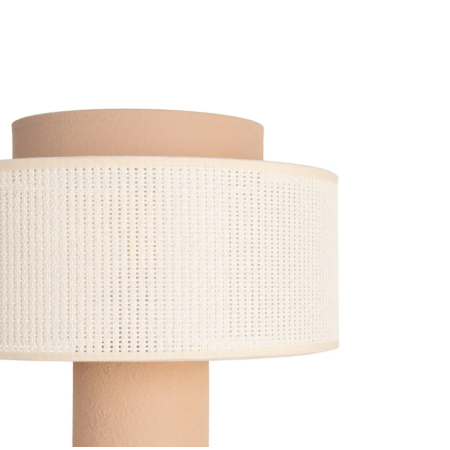 Lampe à poser terracotta en céramique...