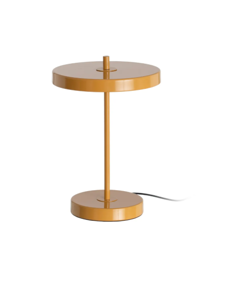 Lampe à poser design en métal – 4 coloris – 32,5 cm