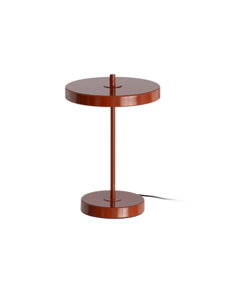Lampe à poser design en métal – 4 coloris – 32,5 cm