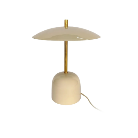 Lampe à poser champignon en métal...