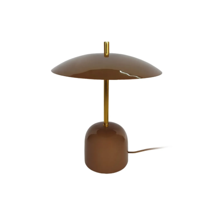 Lampe à poser champignon en métal...