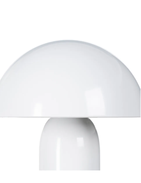 Lampe champignon rétro en métal – 3 coloris – 24,5 cm