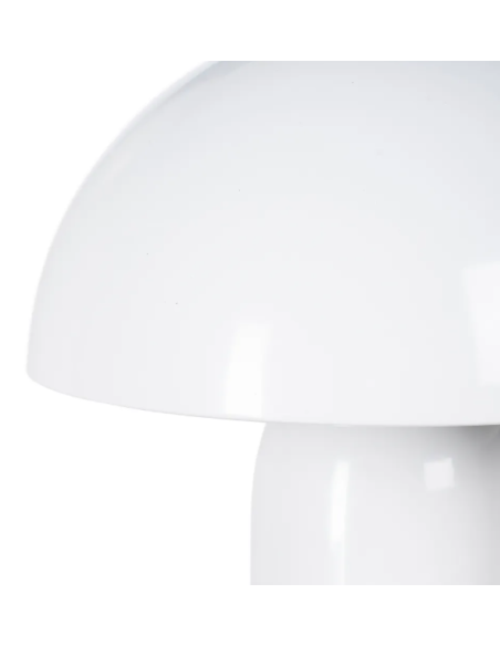 Lampe champignon rétro en métal – 3 coloris – 24,5 cm