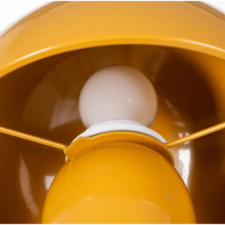 Lampe champignon rétro en métal – 3...