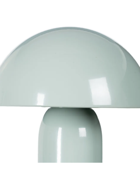 Lampe champignon rétro en métal – 3 coloris – 24,5 cm