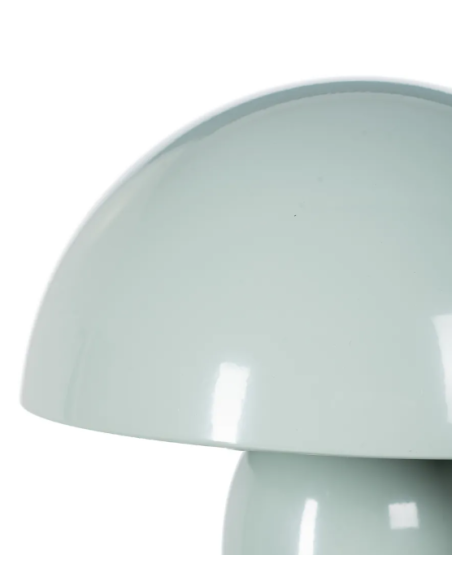 Lampe champignon rétro en métal – 3 coloris – 24,5 cm